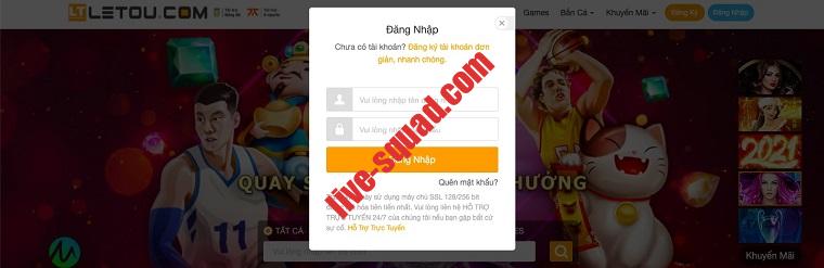 letou-dn-2 Hướng dẫn đăng nhập Letou - 2