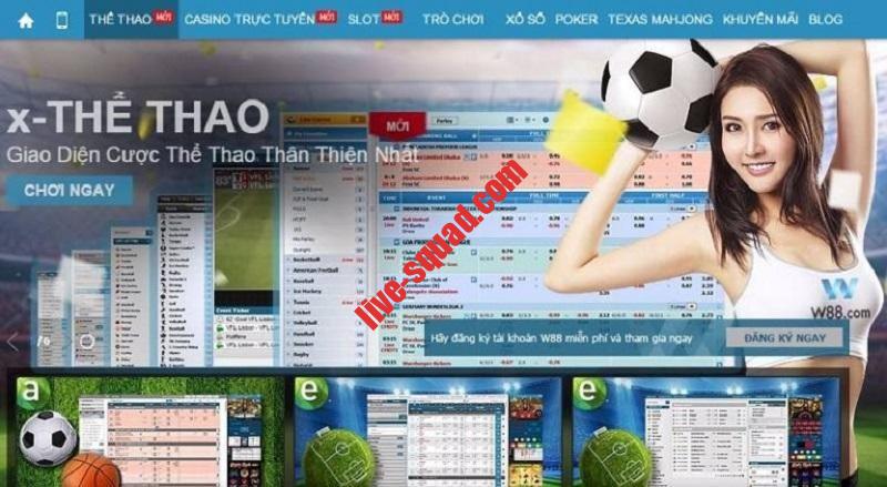 giao diện w88