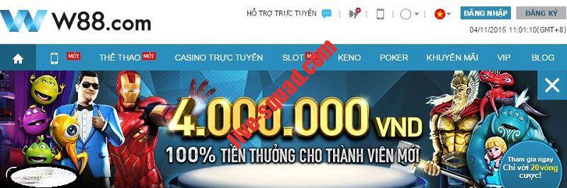 ưu điểm khi sử dụng nhà cái w88