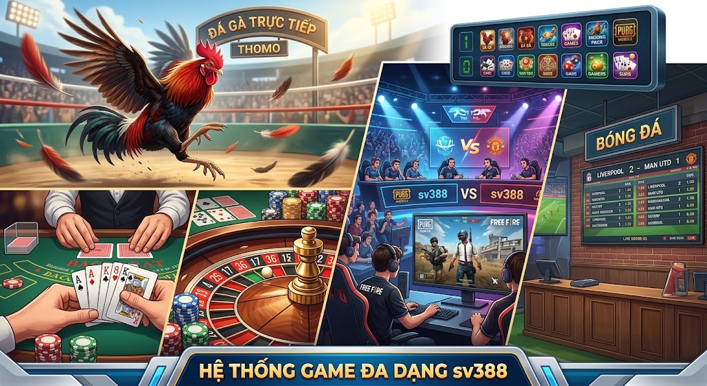 Hệ thống game sv388 Hệ thống game sv388